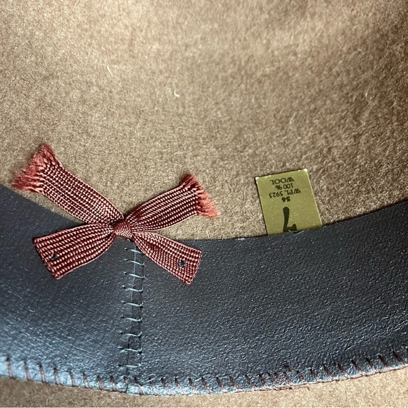 Carbine 100% wool hat with braid trim size 7 - Picture 5 of 5